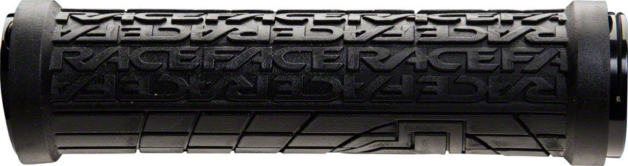 RaceFace Grippler Grips - Black, Lock-On, 30mm MPN: AC990080 UPC: 821973317410 Grip Grippler