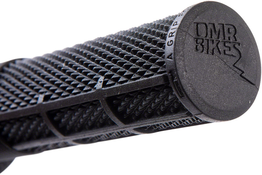 DMR DeathGrip Race Edition Grips - Thin, Flanged, Lock-On, Black - Grip - DeathGrip Race Edition Grips