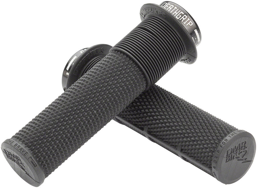 DMR DeathGrip Flanged Grips - Thick, Lock-On, Black MPN: DMR-G-BREN-THICK-K Grip DeathGrip Flanged Grips