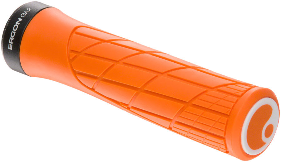 Ergon GA2 Grips - Juicy Orange, Lock-On MPN: 42411690 Grip GA2 Grips