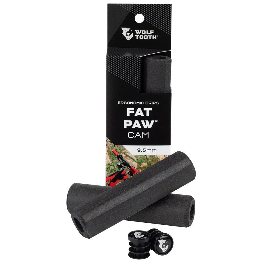 Wolf Tooth Fat Paw Cam Grips - Black MPN: CAM-FATPAW-BLK UPC: 810006801026 Grip Fat Paw Cam Grips