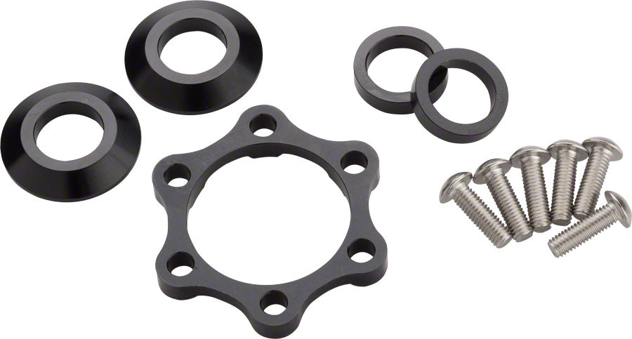 Problem Solvers Front 10mm Booster Kit - 6-Bolt Hub MPN: 03-000192 UPC: 708752170988 Front Axle Conversion Kit Booster Hub Spacing Kit - Front