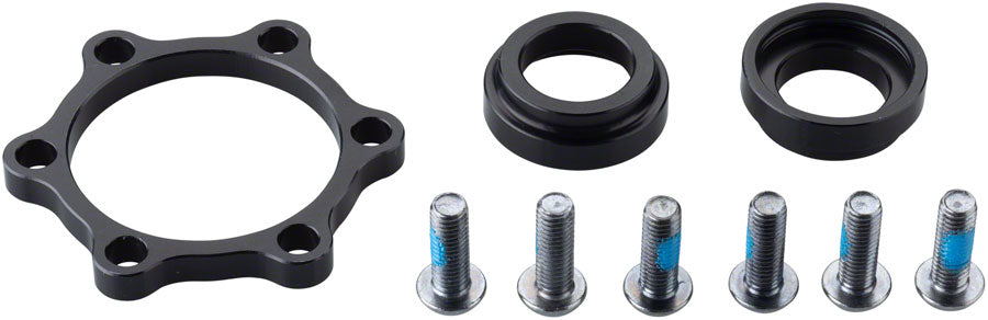 MRP Better Boost Endcap Kit - Converts 15mm x 100mm to Boost 15mm x 110mm - fits King ISO 6-bolt MPN: WB-17-5206 UPC: 702430174527 Front Axle Conversion Kit Better Boost Adaptor Kits