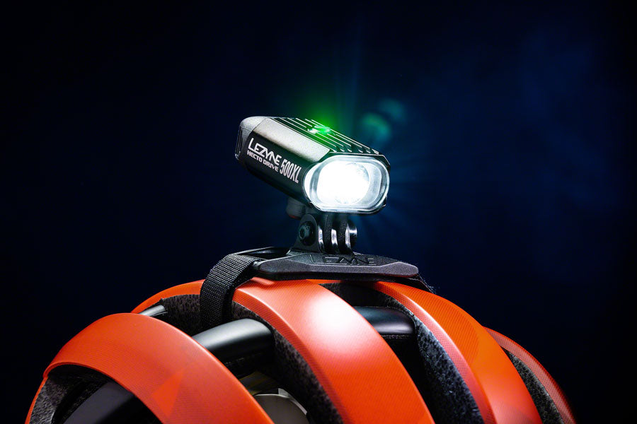 Lezyne Hecto Drive 500XL Rechargable Headlight - 500 Lumens, Black MPN: 1-LED-9H-V504 Headlight, Rechargeable Hecto Drive 500Xl Helmet Light
