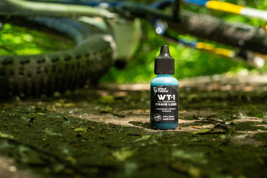 Wolf Tooth WT-1 Chain Lube for All Conditions - 0.5oz - Lubricant - WT-1 Chain Lube
