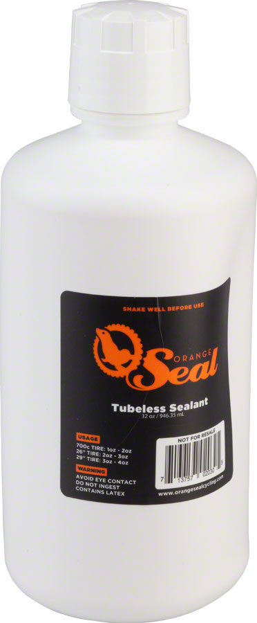Orange Seal Tubeless Tire Sealant Refill - 32oz MPN: 60300 UPC: 810026603006 Tubeless Sealant Tubeless Tire Sealant