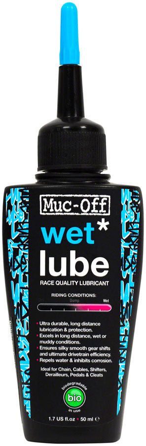 Muc-Off Bio Wet Bike Chain Lube - 50ml, Drip MPN: 867US Lubricant Bio Wet Bike Chain Lube