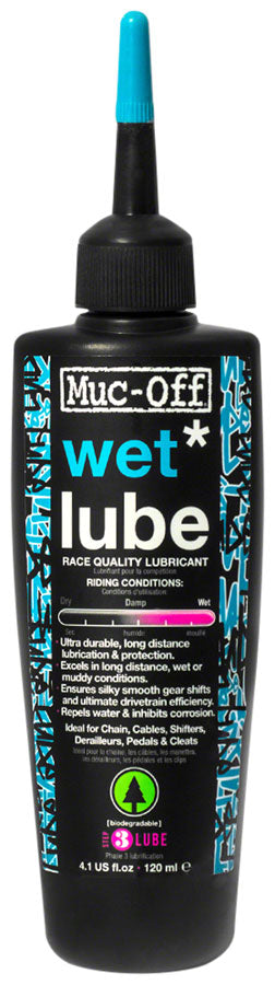 Muc-Off Bio Wet Bike Chain Lube - 120ml, Drip MPN: 967US Lubricant Bio Wet Bike Chain Lube