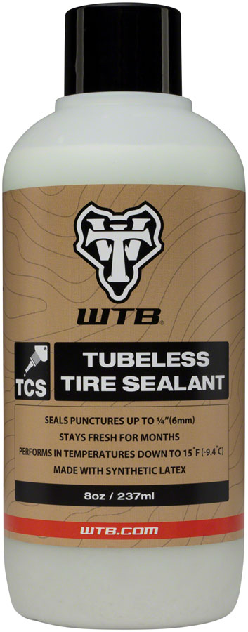 WTB TCS Tubeless Tire Sealant - 8oz / 236ml MPN: W095-0096 UPC: 714401950962 Tubeless Sealant TCS Tubeless Tire Sealant