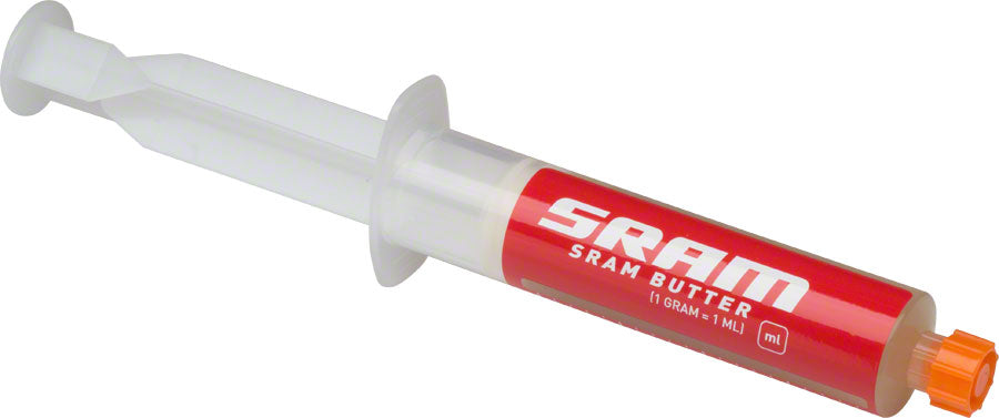 SRAM Butter Grease for Pike and Reverb Service, Hub Pawls, 20ml Syringe MPN: 00.4318.008.000 UPC: 710845746413 Grease Butter Grease