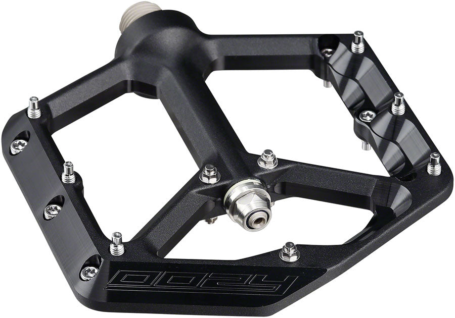 Spank Oozy Pedals - Platform, Aluminum, 9/16", Black MPN: 4P-002-201-0001-AM Pedals OOZY Pedals