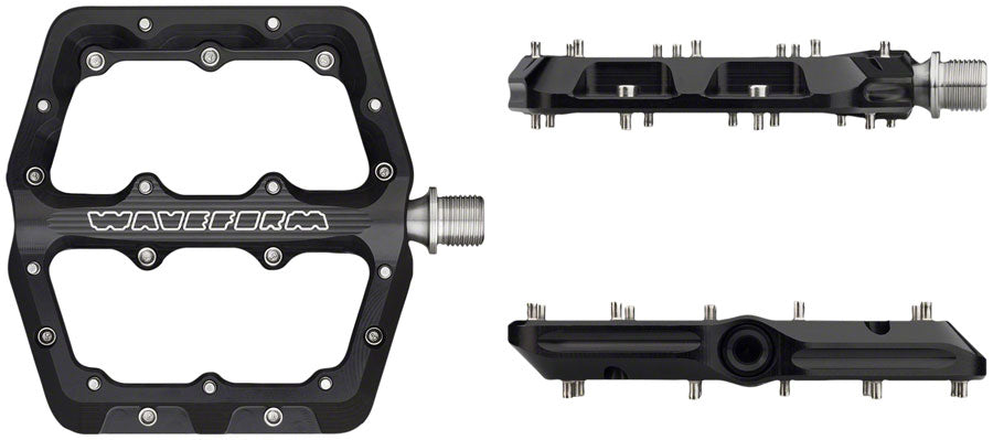 Wolf Tooth Waveform Pedals - Black, Small MPN: PDL-WF-SM-BLK UPC: 810006806854 Pedals Waveform Pedals