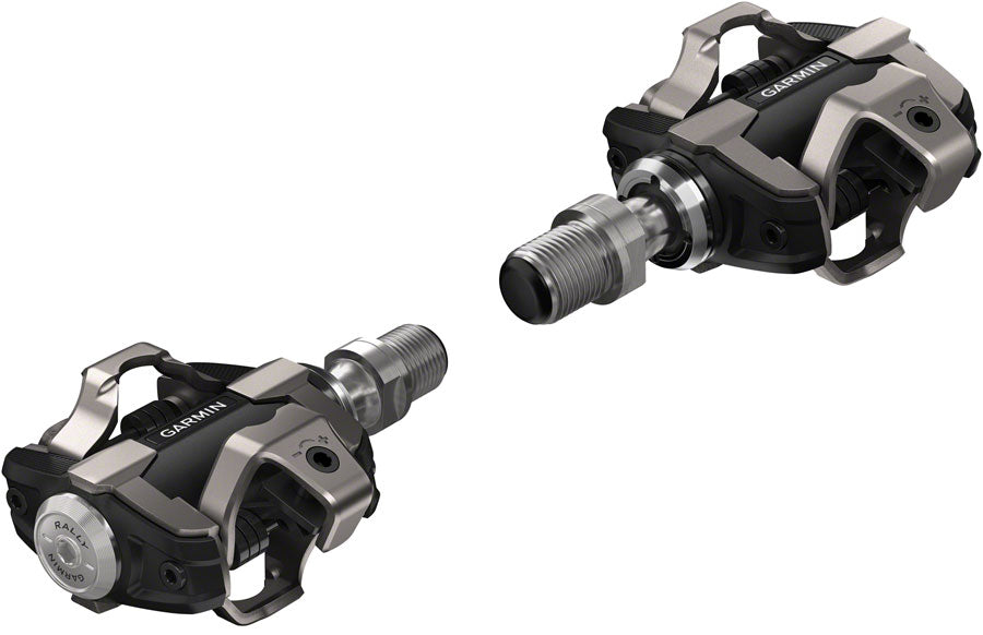 Garmin Rally XC200 Power Meter Pedals - Dual Sided Clipless, Alloy, 9/16