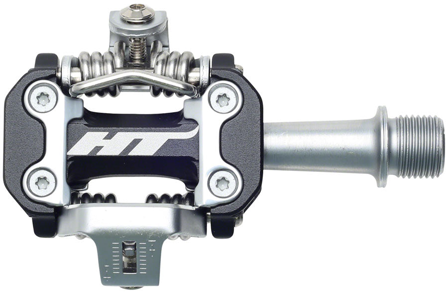 HT Components M2 Pedals - Dual Sided Clipless, Aluminum, 9/16