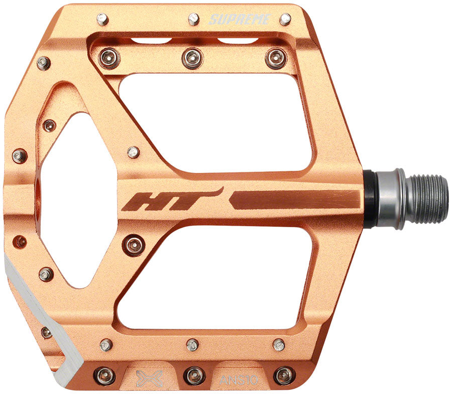 HT Components ANS10 Pedals - Platform, Aluminum, 9/16", Rose Gold MPN: 102001ANS10X1Y82G1X1 Pedals ANS10 Supreme Pedals