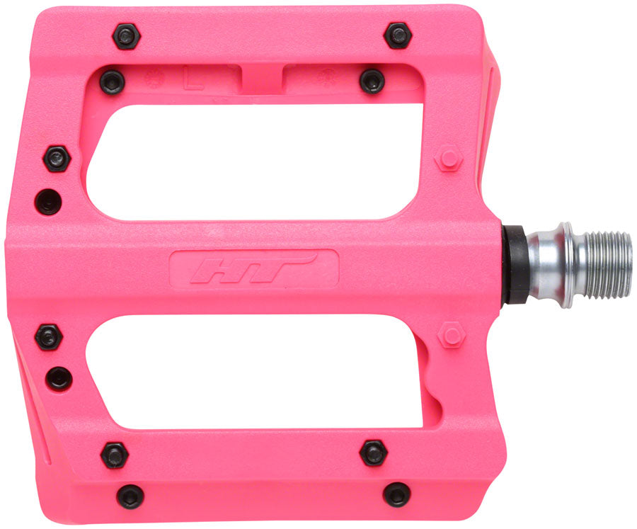 HT Components PA12A Pedals - Platform, Composite, 9/16", Neon Pink MPN: 102001PA12AX0905H1X0 Pedals PA12A Pedals