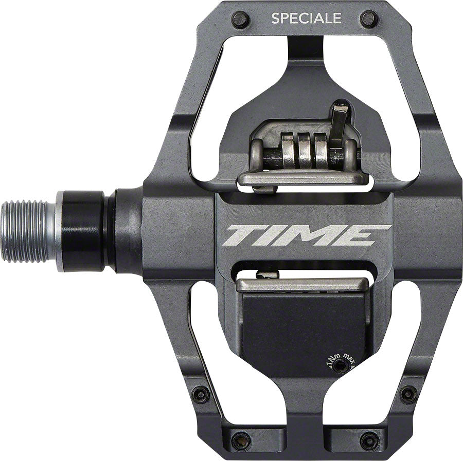 Time SPECIALE 12 Pedals - Dual Sided Clipless with Platform, Aluminum, 9/16", Gray MPN: 00.6718.001.002 UPC: 710845872402 Pedals SPECIALE Pedals