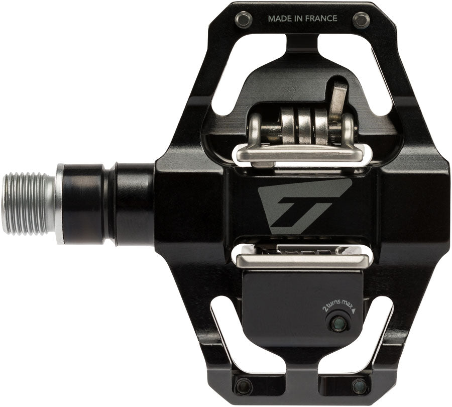 Time SPECIALE 8 Pedals - Dual Sided Clipless with Platform, Aluminum, 9/16", Black - Pedals - SPECIALE Pedals