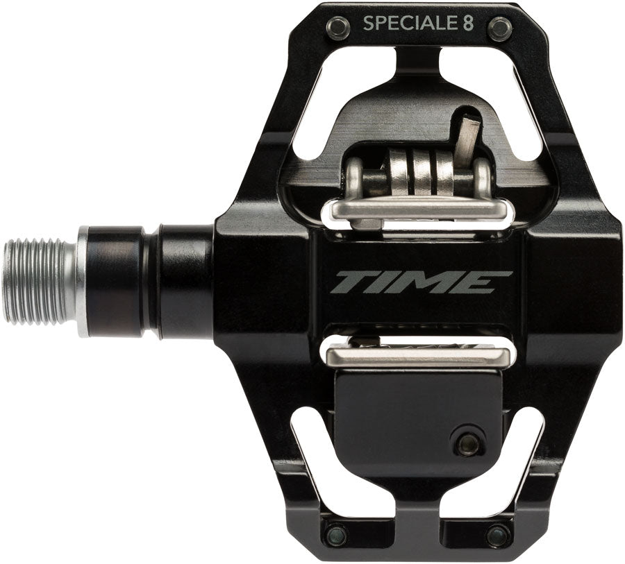 Time SPECIALE 8 Pedals - Dual Sided Clipless with Platform, Aluminum, 9/16", Black MPN: 00.6718.000.001 UPC: 710845872372 Pedals SPECIALE Pedals