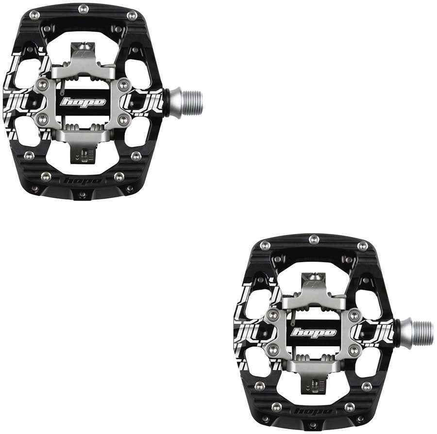 Hope GC Union Clip Pedal - Dual Sided Clipless with Platform, 9/16