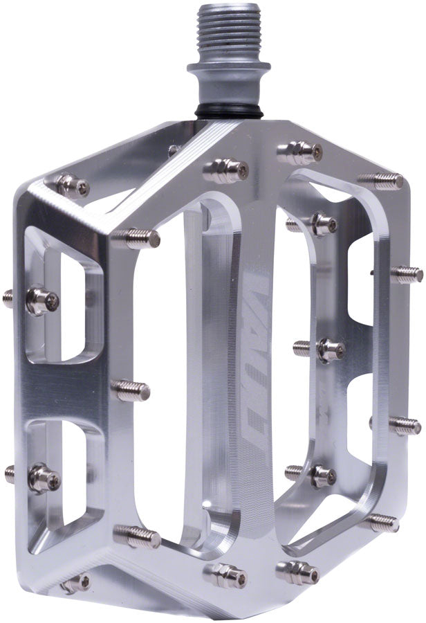 DMR Vault Pedals - Platform, Aluminum, 9/16", Full Silver - Pedals - Vault Pedals