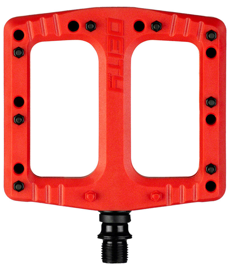 DEITY Deftrap Pedals - Platform, Composite, 9/16", Red MPN: 26-DF TRP-RD UPC: 817180024623 Pedals Deftrap Pedals