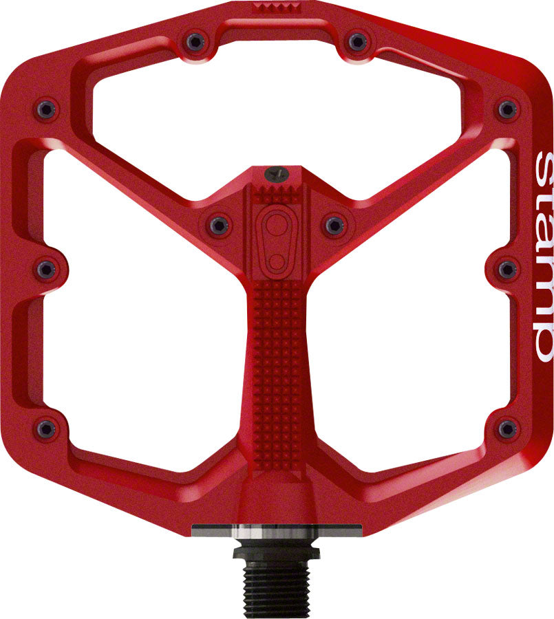 Crank Brothers Stamp 7 Pedals - Platform, Aluminum, 9/16", Red, Large MPN: 16003 UPC: 641300160034 Pedals Stamp 7 Pedals