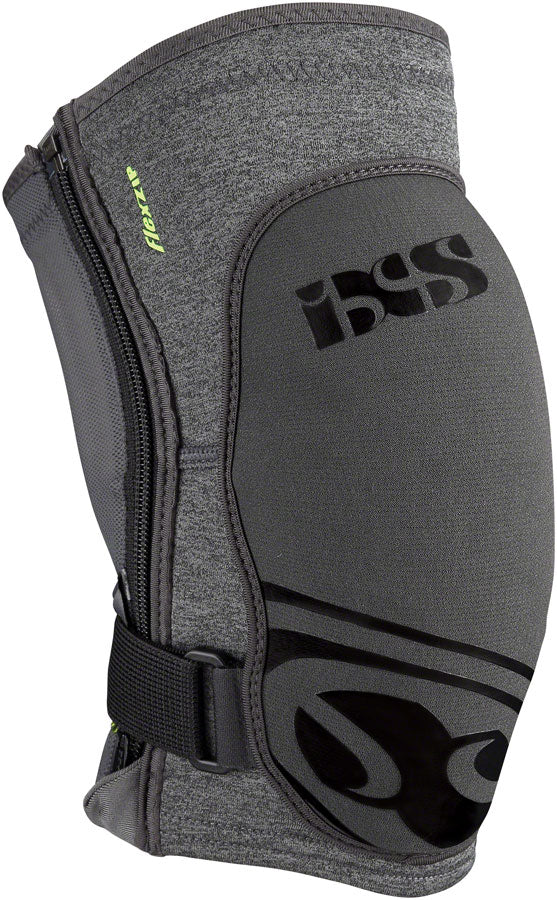iXS Flow ZIP Knee Pads: Gray LG MPN: 482-510-6617-009-LG Leg Protection Flow ZIP Knee Pads
