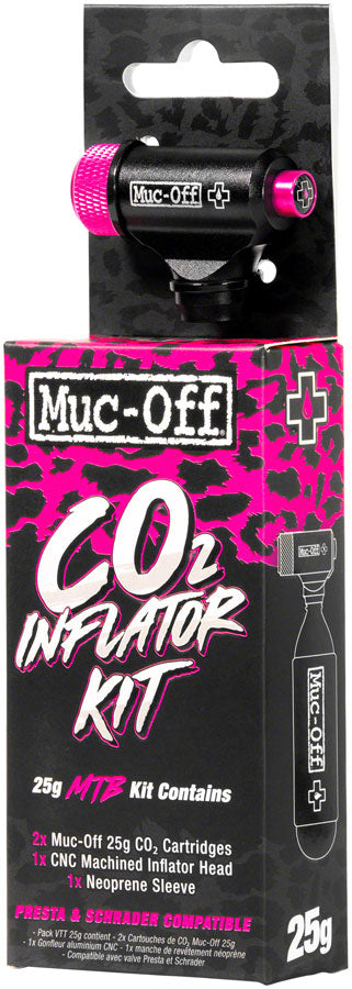 Muc-Off MTB Inflator Kit MPN: 20117 CO2 and Pressurized Inflation Device CO2 Inflator