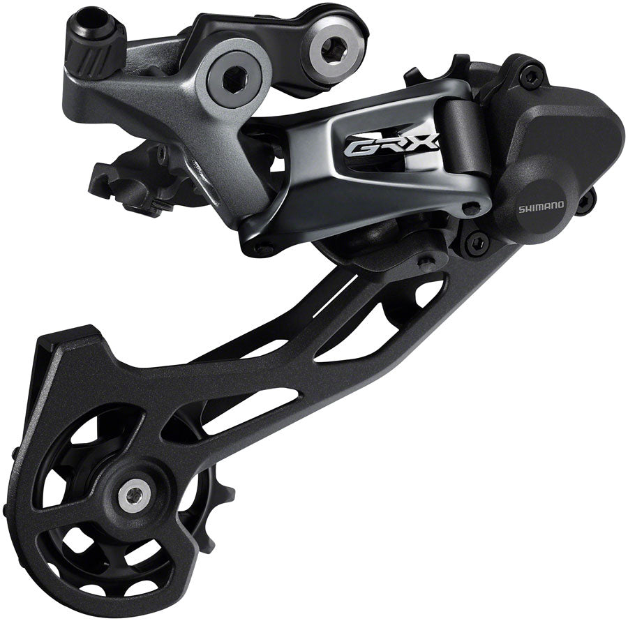Shimano GRX RD-RX810 Rear Derailleur - 11-Speed, Long Cage, Black, With Clutch, For 1x and 2x, 34t Low Sprocket Max