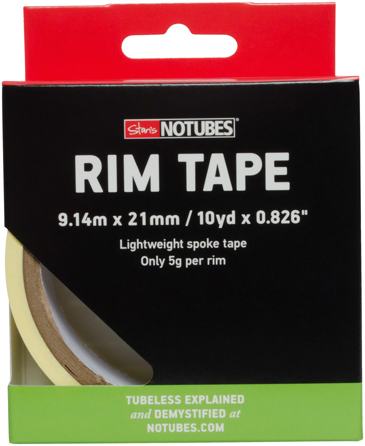Stan's NoTubes Rim Tape: 21mm x 10 yard roll - Tubeless Tape - Rim Tape