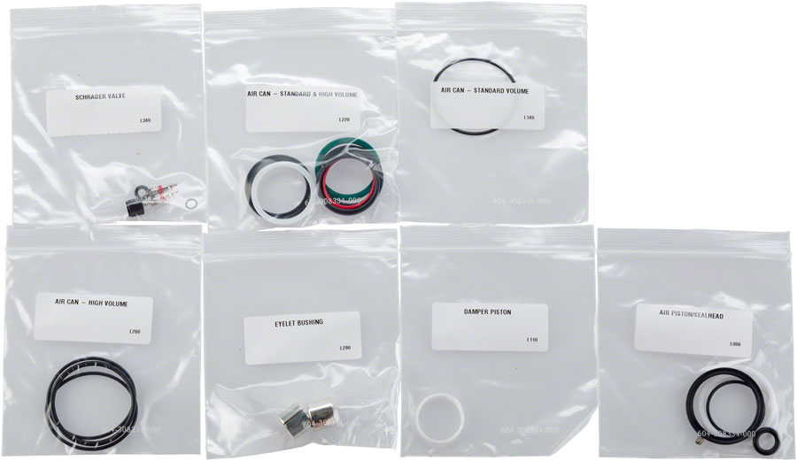 RockShox Basic Service Kit for 2011-13 Monarch RT3/RT/R MPN: 11.4115.113.020 UPC: 710845651892 Rear Shock Service Kits Rear Shock Basic Service Kits