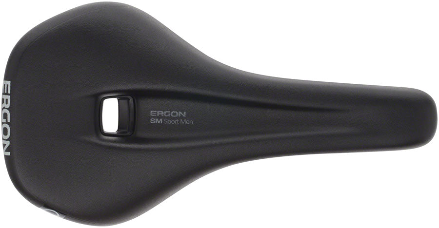 Ergon SM Sport Saddle - Chromoly, Black, Men's, Medium/Large - Saddles - SM Sport Saddle
