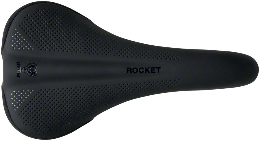 WTB Rocket Saddle - Titanium, Black, Wide MPN: W065-0595 UPC: 714401655959 Saddles Rocket Saddle