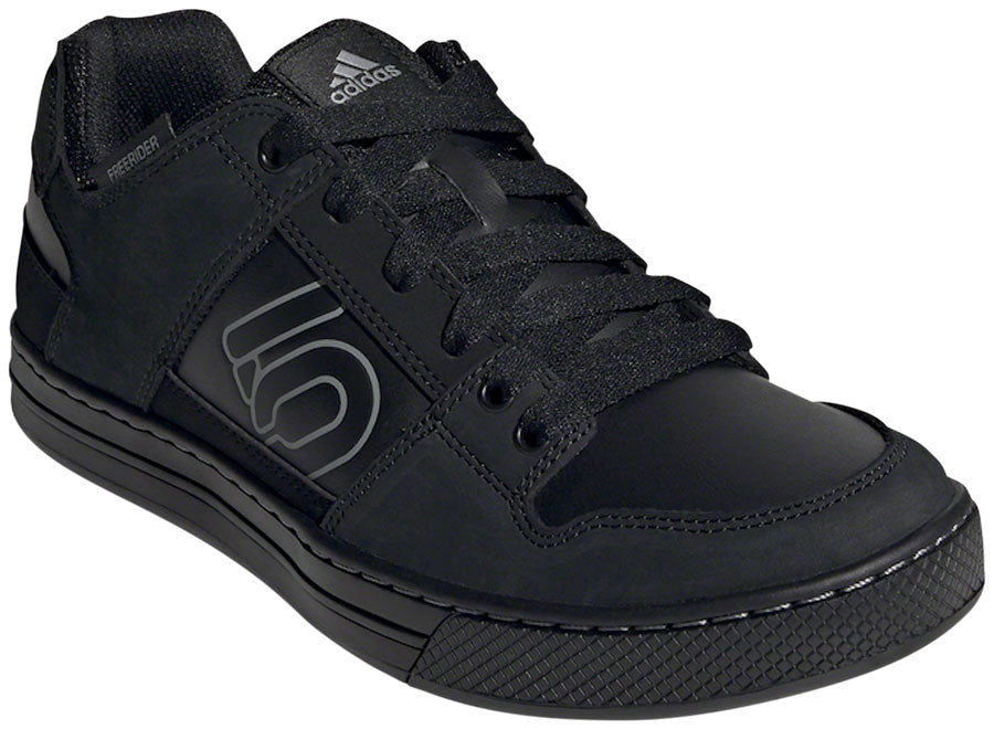 Five Ten Freerider DLX Flat Shoes - Men's, Core Black / Core Black / Gray Three, 12