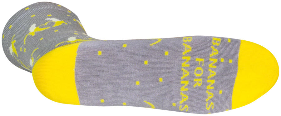 SockGuy Bananas Crew Sock - 6", Large/X-Large MPN: BANANAS L UPC: 602573794609 Sock Crew Socks