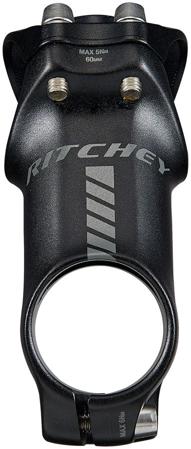 Ritchey Comp 4-Axis Stem - 60 mm, 31.8 Clamp, +30, 1 1/8", Alloy, Black MPN: 31035317043 UPC: 796941319041 Stems Comp 4-Axis Stem