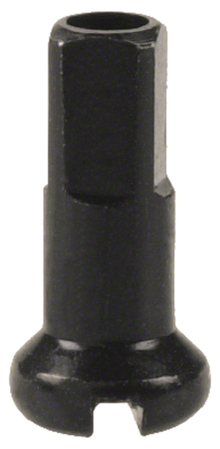 DT Swiss Standard Spoke Nipples - Aluminum, 2.0 x 12mm, Black, Box of 100 MPN: N0AA20120S0100 Spoke Nipple Standard Nipples Alloy 12mm