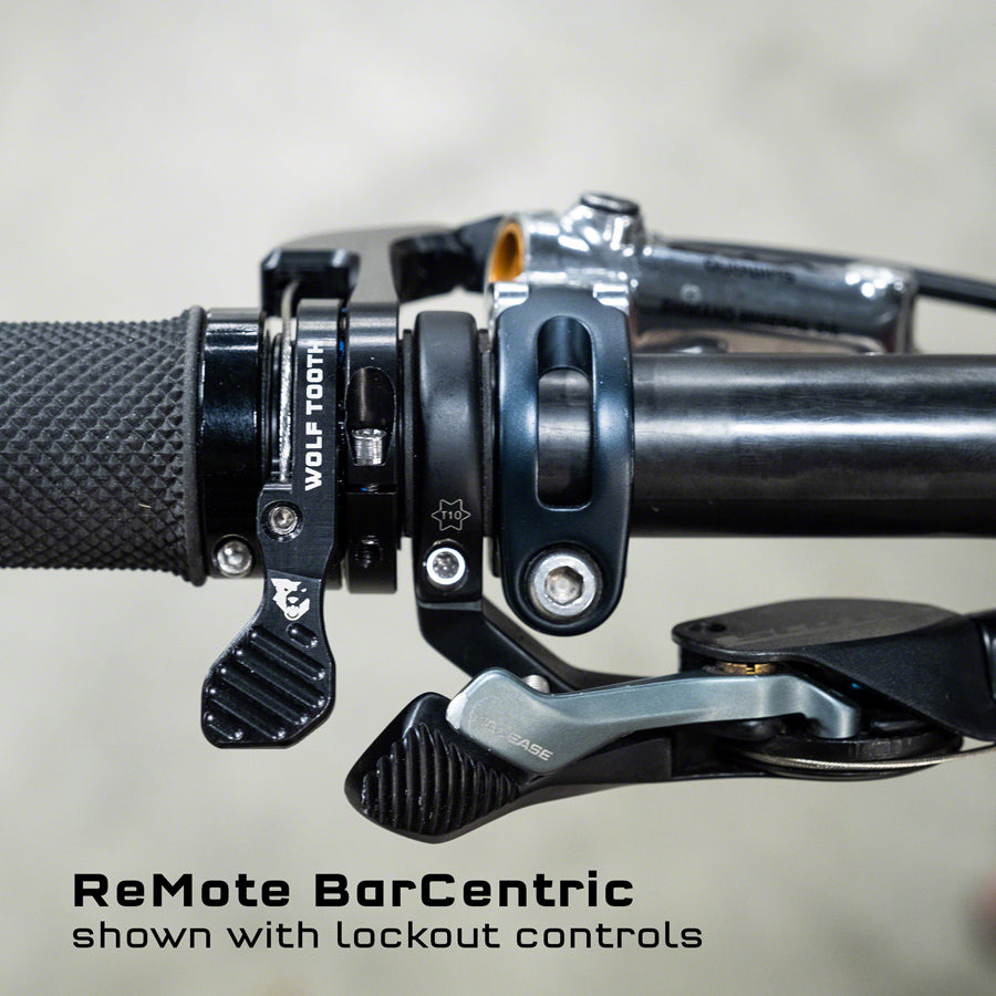 Wolf Tooth ReMote BarCentric Dropper Lever MPN: REMOTE-BARCENTRIC UPC: 810006802771 Dropper Seatpost Part ReMote BarCentric Dropper Lever