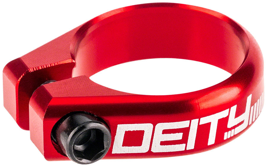 DEITY Circuit Seatpost Clamp - 34.9mm, Red