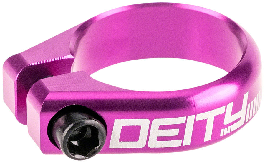DEITY Circuit Seatpost Clamp - 34.9mm, Purple