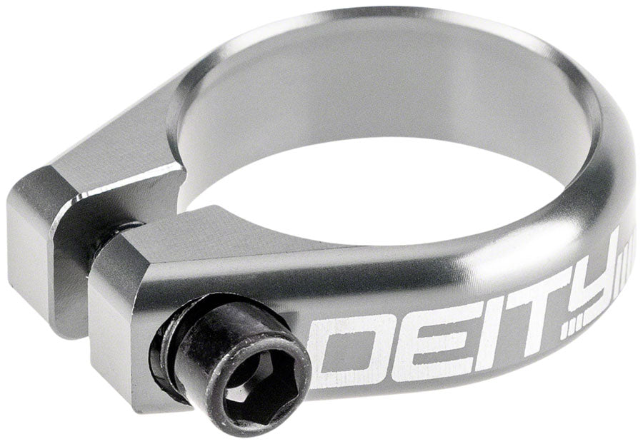 DEITY Circuit Seatpost Clamp - 34.9mm, Platinum