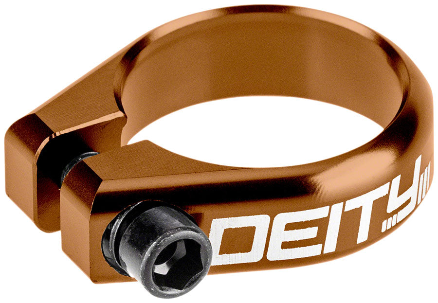 DEITY Circuit Seatpost Clamp - 34.9mm, Bronze