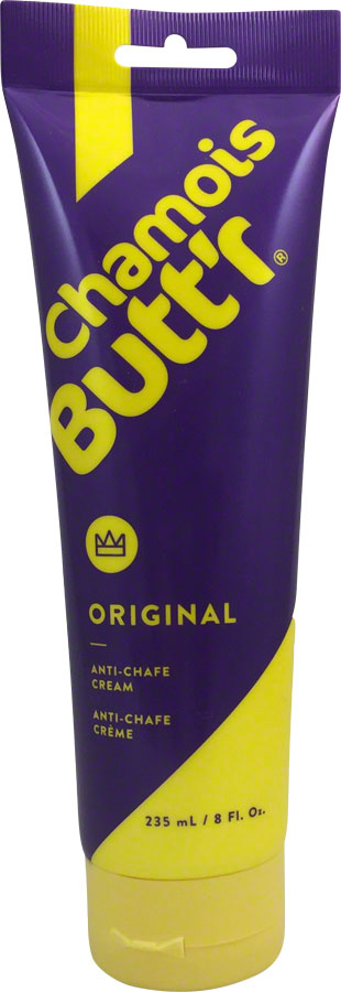 Chamois Butt'r Original: 8oz Tube, Each MPN: 8 OZ T CB UPC: 657399000014 Anti Chafe Original Anti Chafe Cream