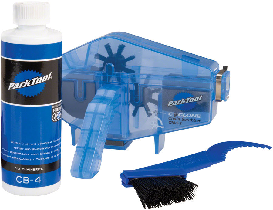 Park Tool CG-2.4 Chain and Drivetrain Cleaning Kit - Cleaning Tool - CG-2.4 Chain and Drivetrain Cleaning Kit