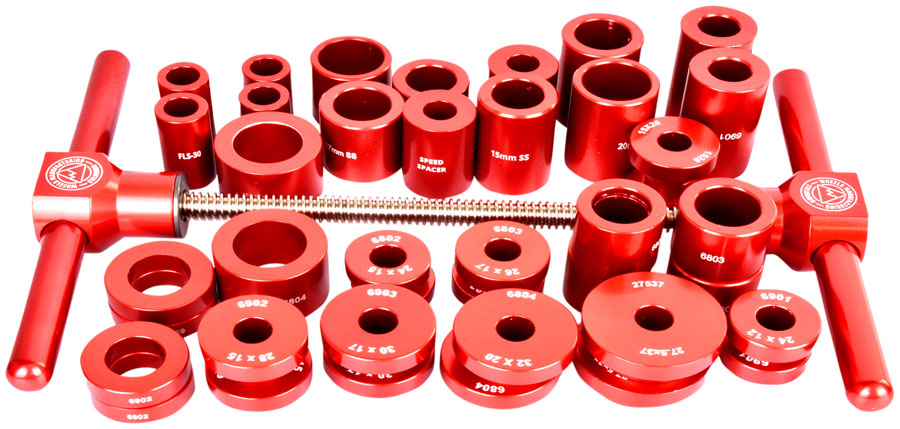 Wheels Manufacturing Pro Kit - Bearing Press MPN: BP0001 UPC: 811079027030 Bearing Tool Bearing Press Pro Kit