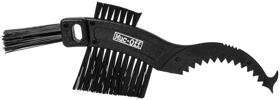 Muc-Off Claw Brush Combination 3 Heads and Cassette Scraper - Cleaning Tool - Claw Brush
