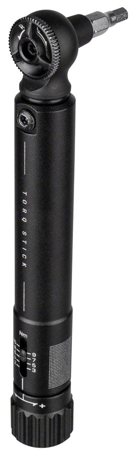 Topeak Torq Stick Ratcheting Torque Wrench - Adjustable, 2-10Nm Range, 5 Piece Bit Set, Black - Torque Wrench - Torq Stick