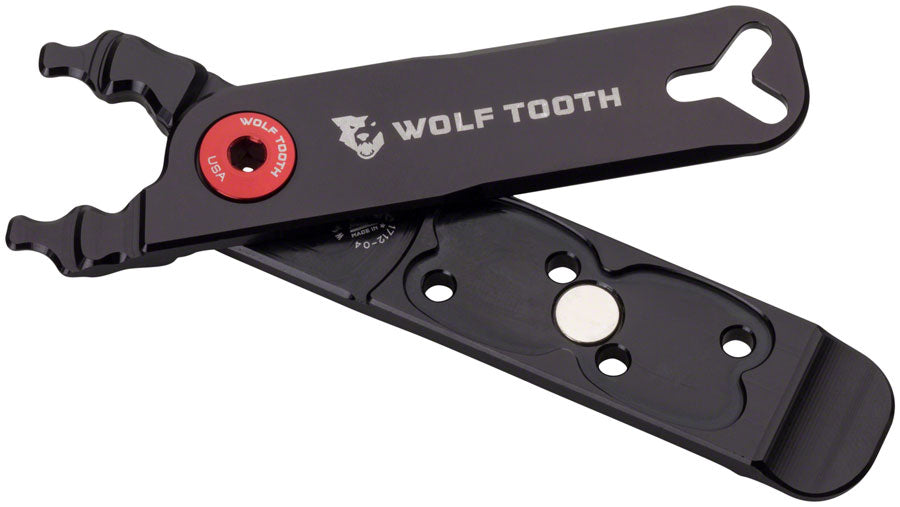 Wolf Tooth Masterlink Combo Pack Pliers, Red MPN: MLCP-BLK-RED UPC: 812719027021 Chain Tool Masterlink Combo Pack Pliers