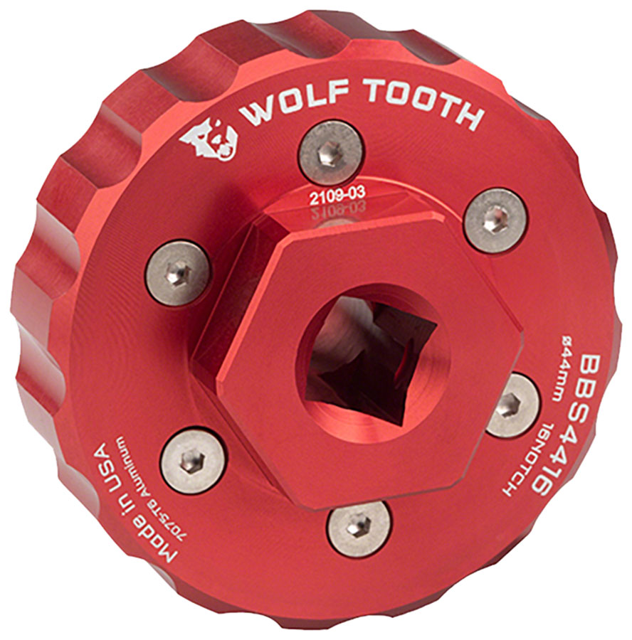 Wolf Tooth Bottom Bracket Tool - BBS4416, 16 Notch, 44mm MPN: BBS4416 UPC: 812719028813 Other Tool Bottom Bracket Tools